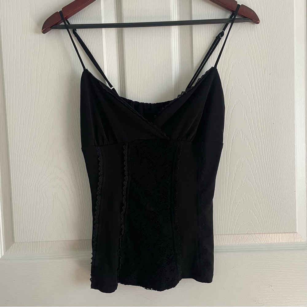 vintage y2k speechless black lace cami top - Picture 2 of 5